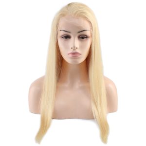 Gerçek Front Lace Tül Peruk - Platin - 60-65cm
